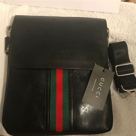 gucci side bag men's cheap|Gucci men's bags shop online.